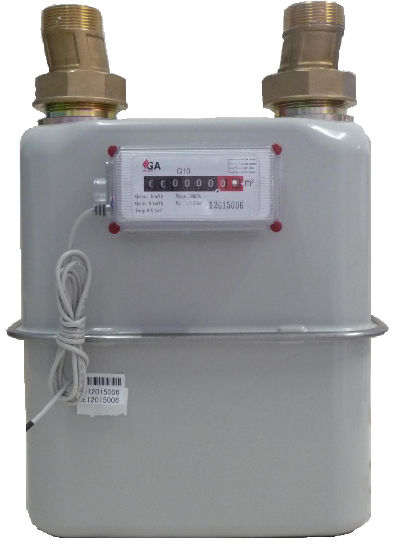 GA Meters Diaphragm Gas Meter // Accutherm