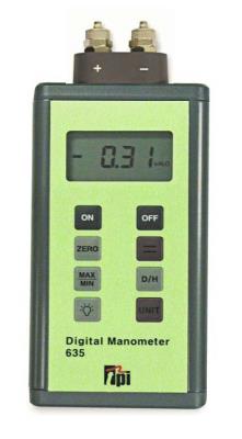 TPI 635 Differential Digital Manometer